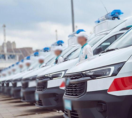 平利县服务车队展示